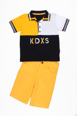 2-Piece Boy Polo T-shirt Set with Shorts 2-5Y Kidexs 1026-65074 - Kidexs