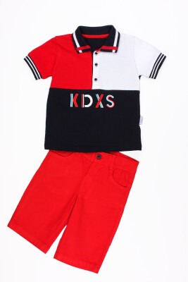 2-Piece Boy Polo T-shirt Set with Shorts 2-5Y Kidexs 1026-65074 - Kidexs (1)
