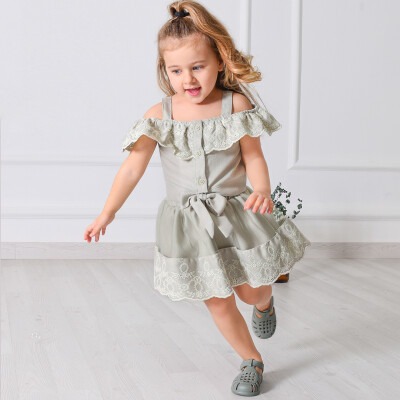 2-Piece Girl Skirt Set with Blouse 2-5Y Lilax 1049-5625 - Lilax