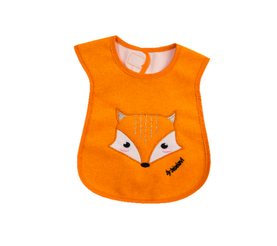 Baby Bib with Fox 6-24M Bebek Evi 1045-BEVİ-1146 - Bebek Evi