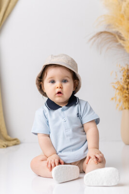 Baby Boy Polo Neck T-Shirt 6-24M Jazziee 2051-251M1LBT52 - Jazziee