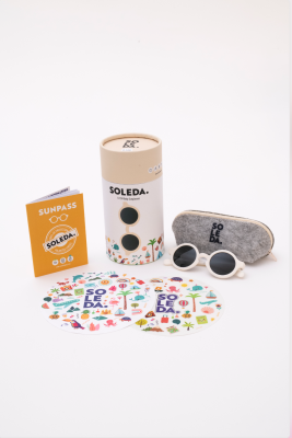Baby Boy Sunglasses 0-12 Month Soleda 1033-1005 White