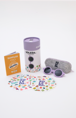Baby Girl Sunglasses 12-36 Month Soleda 1033-1004 Lilac