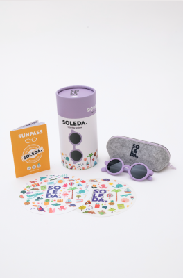 Baby Sunglasses 0-12 Month Soleda 1033-1009 Lilac