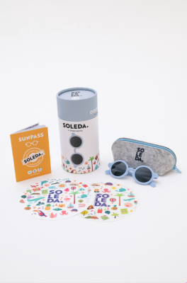 Baby Sunglasses 0-12 Month Soleda 1033-1009 Blue