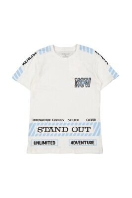 Boy T-shirt with Stand Out Printed 9-12Y Divonette 1023-7509-4 - Divonette