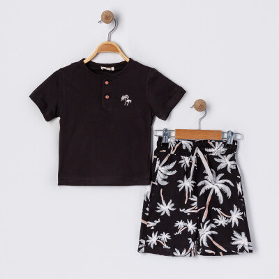 Boy's 2 Piece Set 2-5Y Tuffy 1099-TFB-5490 Black