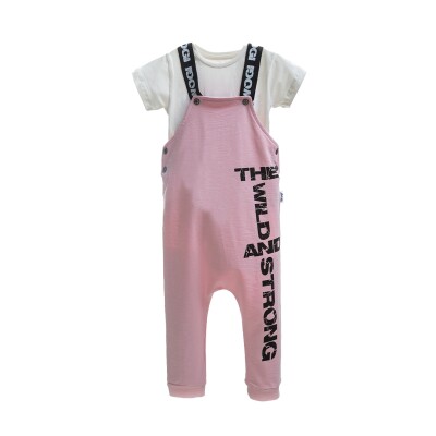Wholesale 2-Peice Boys Rompers With T-Shirt 2-5Y Wogi 1030-WG-2401-4 - Wogi