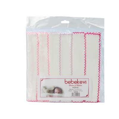 Burb Cloths 6 Pcs 0-12M Bebek Evi 1045-BEVİ-755 - Bebek Evi