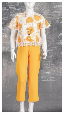 Girl Jumpsuit 9-12Y Tivido 1042-2202 Mustard