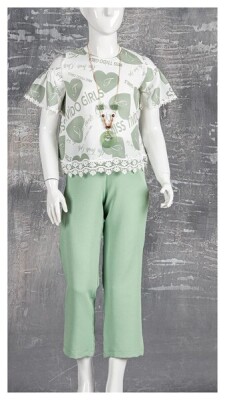 Girl Jumpsuit 9-12Y Tivido 1042-2202 Khaki
