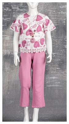 Girl Jumpsuit 9-12Y Tivido 1042-2202 Purple