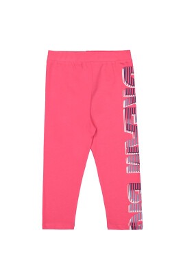 Girl Leggings with Printed 9-12Y Divonette 1023-7223-4 Pink