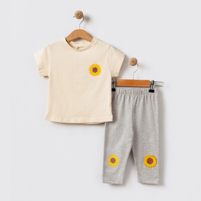 Girls Two Piece Set 2-5Y Tuffy 1099-TFA-5710 Gray