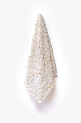 Self Printed Muslin Fabric Blanket Flexi Baby 2063-226152 Лососевый цвет