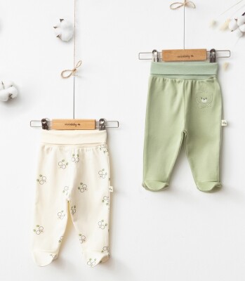 Wholesale Baby Boys 2-Piece Pants Set 0-6M Ciccimbaby 1043-5060 Зелёный 