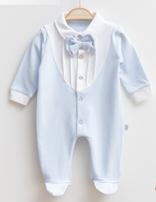Wholesale Baby Boys Rompers 0-6M Miniborn 2019-6045 Синий
