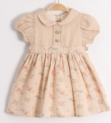 Wholesale Baby Girls Dress 6-24M Miniborn 2019-3252 - Miniborn