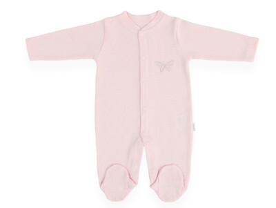 Wholesale Baby Girls Rompers 0-9M Bebitof 2020-70308.02 Розовый 