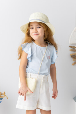 Wholesale Girl's 2pcs Set 2-8Y Mininio 2062-251M4LBY52M - Mininio