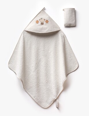 Wholesale Unisex Baby Towel and Pouch Set 75*75 Flexi Baby 2063-230060 - Flexi Baby