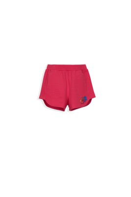 Sea Horse Printed Shorts 1-4Y Lovetti 1032-7840 Vermilon