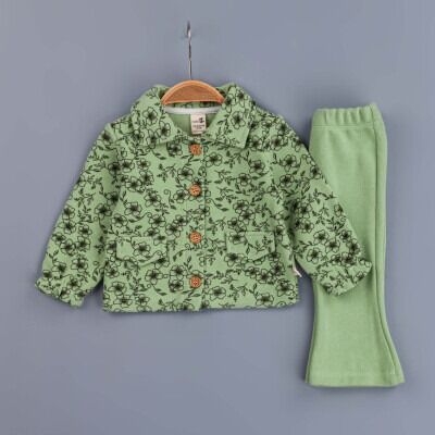 Toptan Kız Bebek 2'li Takım 6-24M BabyZ 1097-5766 - BabyZ