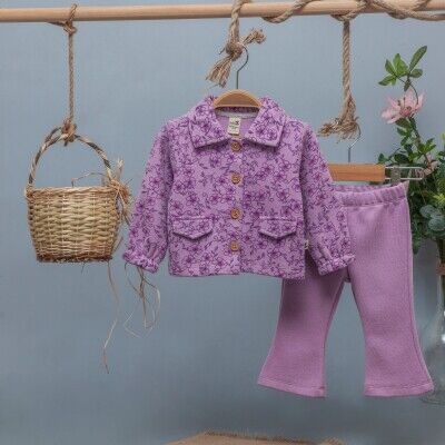 Toptan Kız Bebek 2'li Takım 6-24M BabyZ 1097-5766 - BabyZ (1)