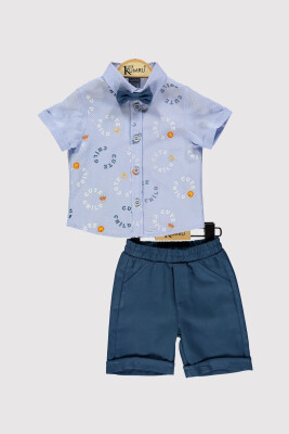 Erkek Bebek Gömlekli Takım 6-18M Kumru Bebe 1075-4245 - Kumru Bebe (1)