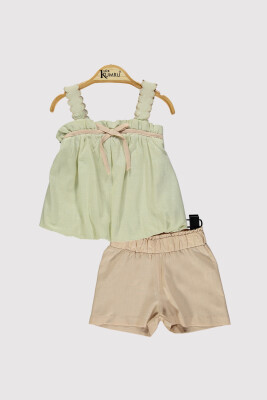 Kız Bebek Askılı Nakışlı Takım 6-18M Kumru Bebe 1075-4390 - 5
