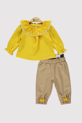 Kız Bebek Dantelli Takım 6-18M Kumru Bebe 1075-4216 - Kumru Bebe