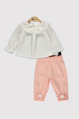 Kız Bebek Dantelli Takım 6-18M Kumru Bebe 1075-4216 - Kumru Bebe (1)