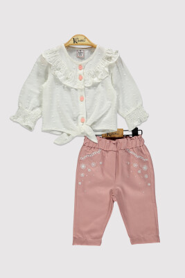 Kız Bebek Gömlekli Takım 6-18M Kumru Bebe 1075-4218 - Kumru Bebe (1)