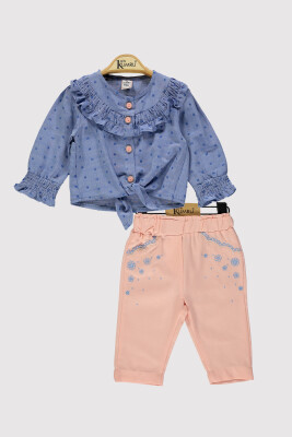 Kız Bebek Gömlekli Takım 6-18M Kumru Bebe 1075-4218 - Kumru Bebe