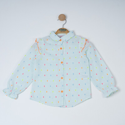 Kız Çocuk Bebe Yakalı Bluz 6-9Y Timo 1018-TK5DÜ012257543 - Timo (1)