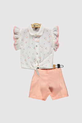 Kız Çocuk Çiçek Baskılı Takım 2-5Y Kumru Bebe 1075-4252 - Kumru Bebe (1)