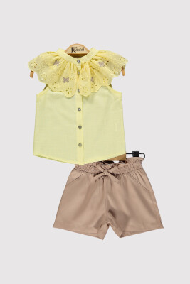 Kız Çocuk Takım 2-5Y Kumru Bebe 1075-4240 Sarı