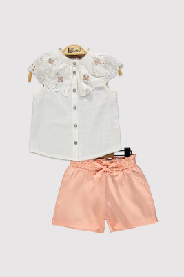 Kız Çocuk Takım 2-5Y Kumru Bebe 1075-4240 Ekru