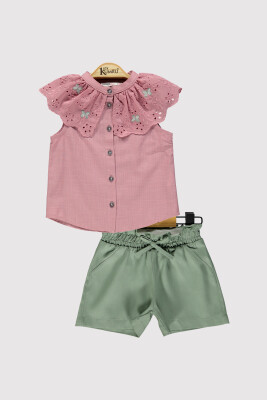 Kız Çocuk Takım 2-5Y Kumru Bebe 1075-4240 Gül Kurusu