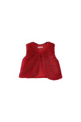 Toptan Kız Bebek Peluş Yelek 9-48M Mininio 2062-252M2YLB23 - Mininio