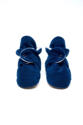 Toptan Unisex Bebek Kaydırmaz Patik 16-25 EU Firststep 2058-F-850 Lacivert
