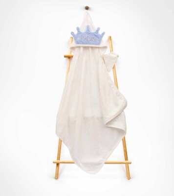 Wholesale Unisex 2-Piece Towel and Bath Scrub 85x80 Babyline 2015-9-778 Ecru1