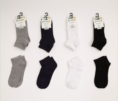 Wholesale Wholesale 12-Piece Kids Socks 1064-DFNÇ-1PE006-23(7-8)Defne 1064-DFNÇ-1PE006-23(7-8) Mix