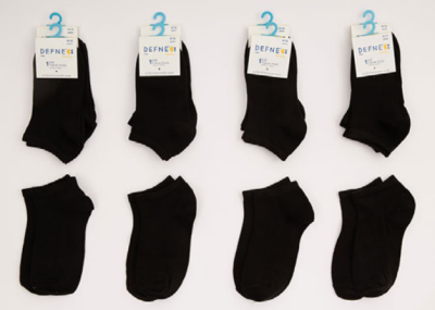 Wholesale 12-Piece Unisex Kids SocksDefne 1064-DFNÇ-1PE001-23(7-8) - Defne