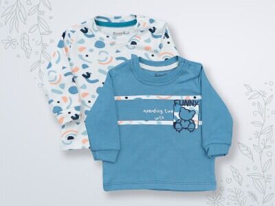 Wholesale 2-Piece Baby Boys Sweatshirt 3-18M Miniworld 1003-16455 - Miniworld (1)