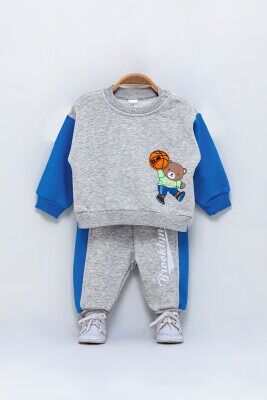 Wholesale 2-Piece Baby Boys Tracksuit Set 6-18M Tuffy 1099-709 - Tuffy