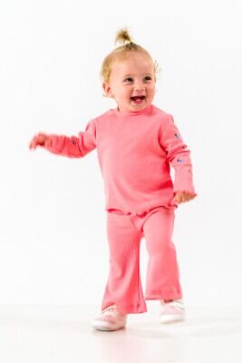 Wholesale 2-Piece Baby Girls 6-18M Tuffy 1099-403 Pink