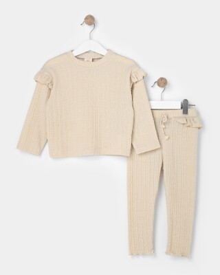 Wholesale 2-Piece Baby Girls Sweater Set with Leggings 9-24M Bupper Kids 1053-23142 - 5