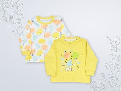 Wholesale 2-Piece Baby Girls Sweatshirt 3-18M Miniworld 1003-16956 - Miniworld (1)