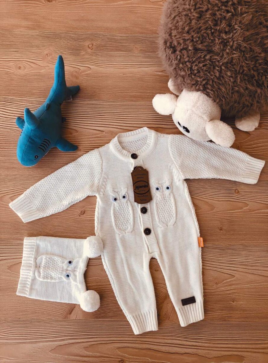 Knitted sales jumpsuit baby